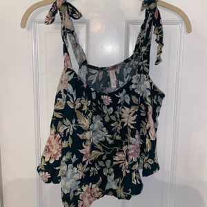 Floral Crop Top